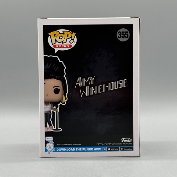 Funko Pop! Rocks #355 Amy Winehouse in Tank Top Exclusive w/ Protector *Vaulted* - Picture 3 of 6